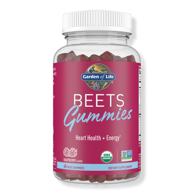 Garden of Life Organic Beets Gummies Raspberry Flavored