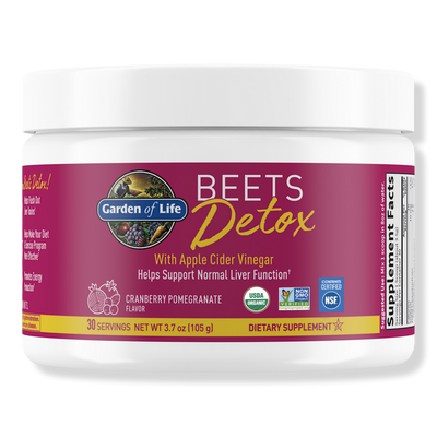 Garden of Life Orgainc Beets Detox Cranberry Pomegranate Powder