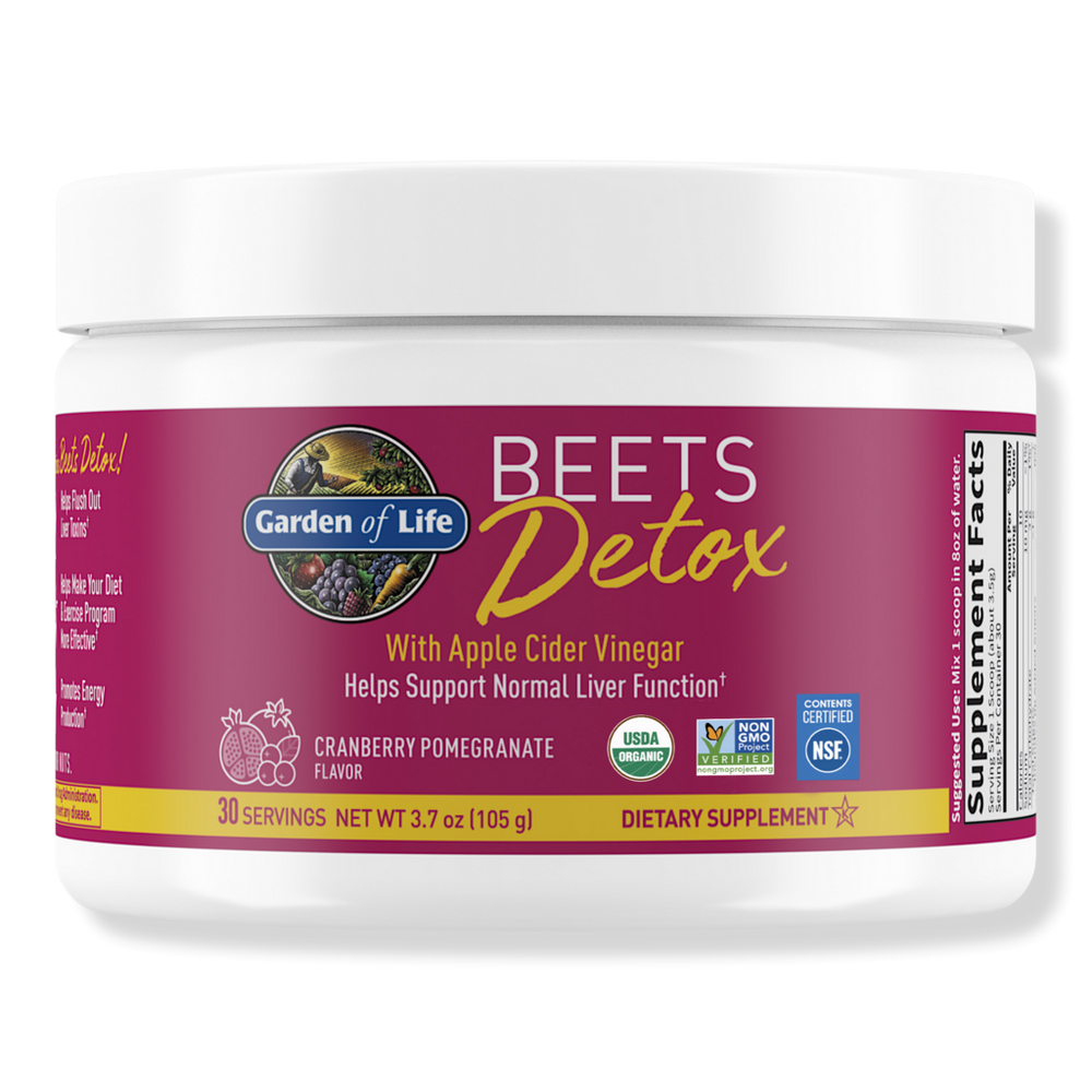 Garden Of Life Orgainc Beets Detox Cranberry Pomegranate Powder