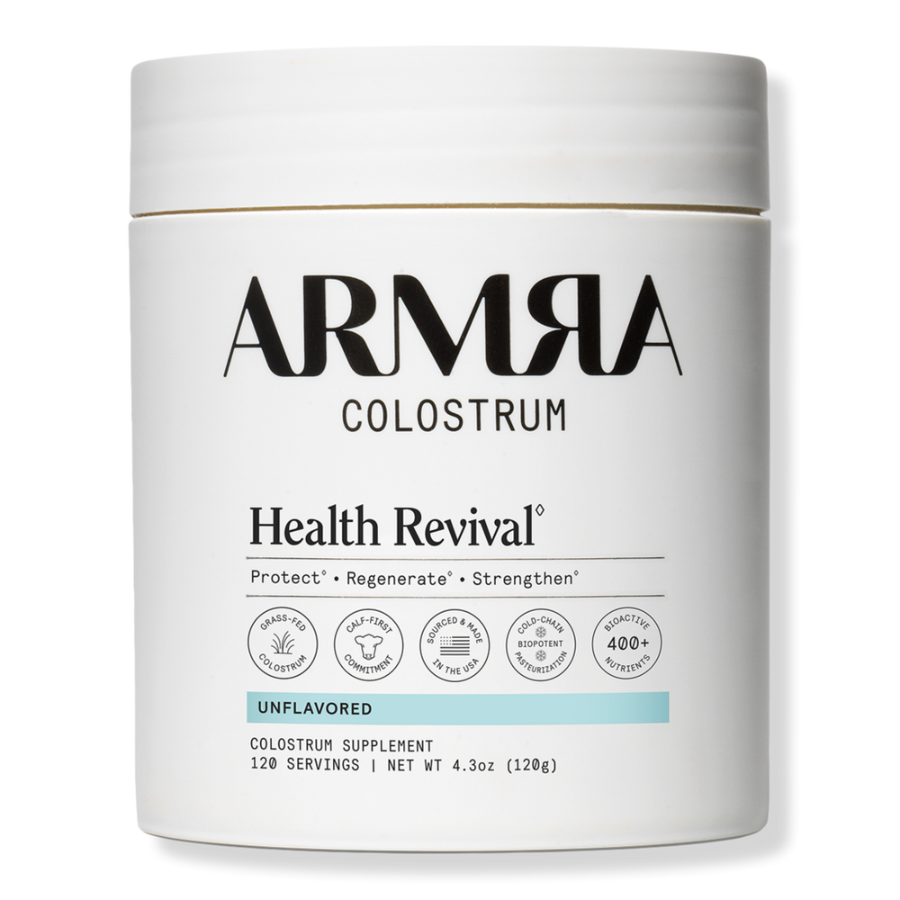 Armra Colostrum Health Revival Unflavored Jar