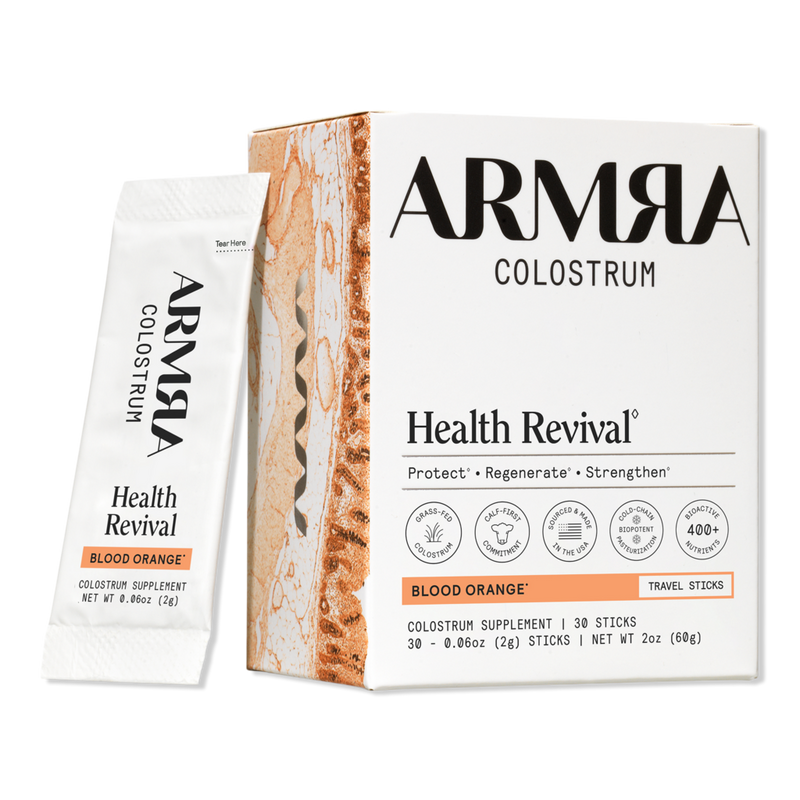 ARMRA Colostrum - Blood Orange Health Revival Travel Sticks | Ulta Beauty