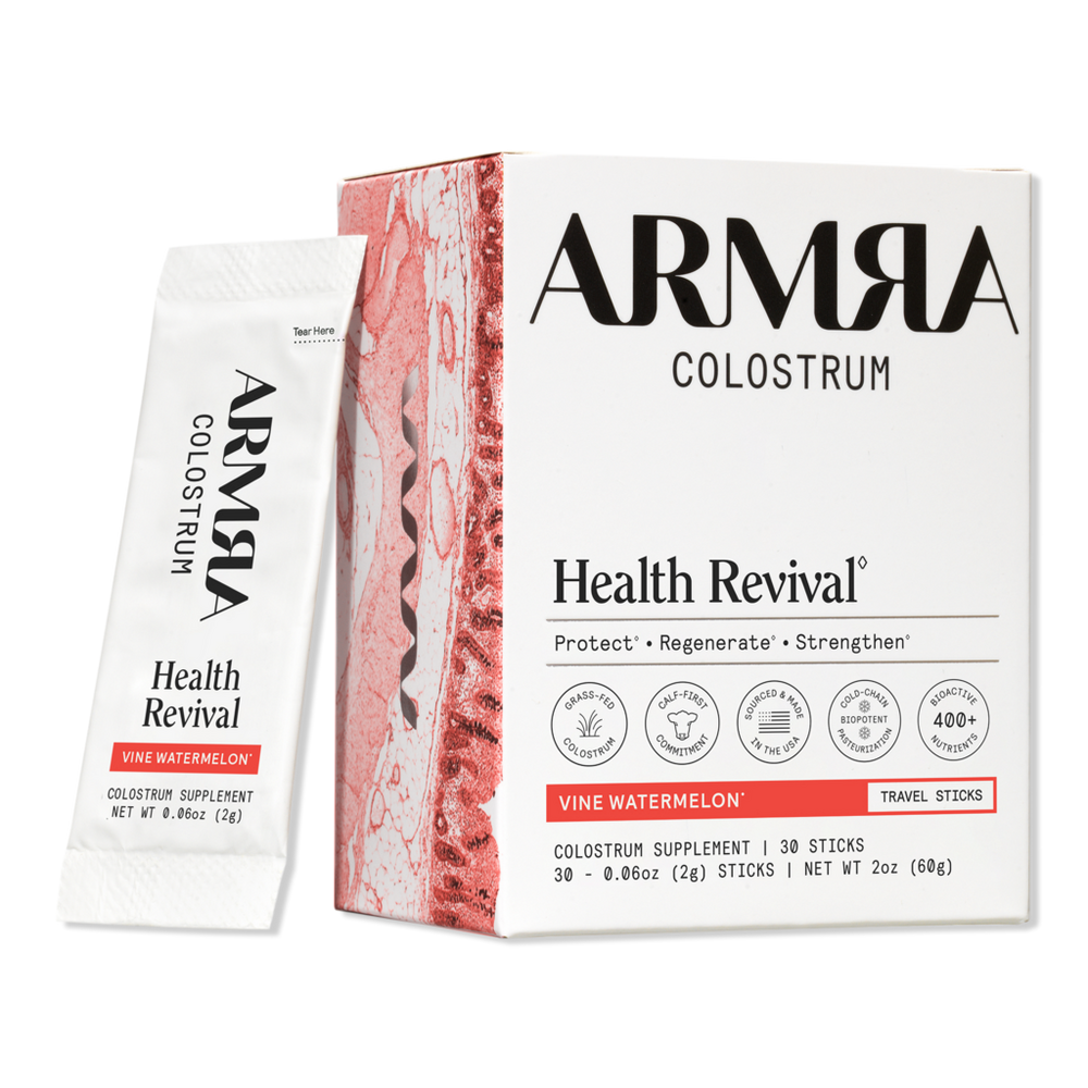 ARMRA Colostrum Health Revival Travel Sticks - Vine Watermelon