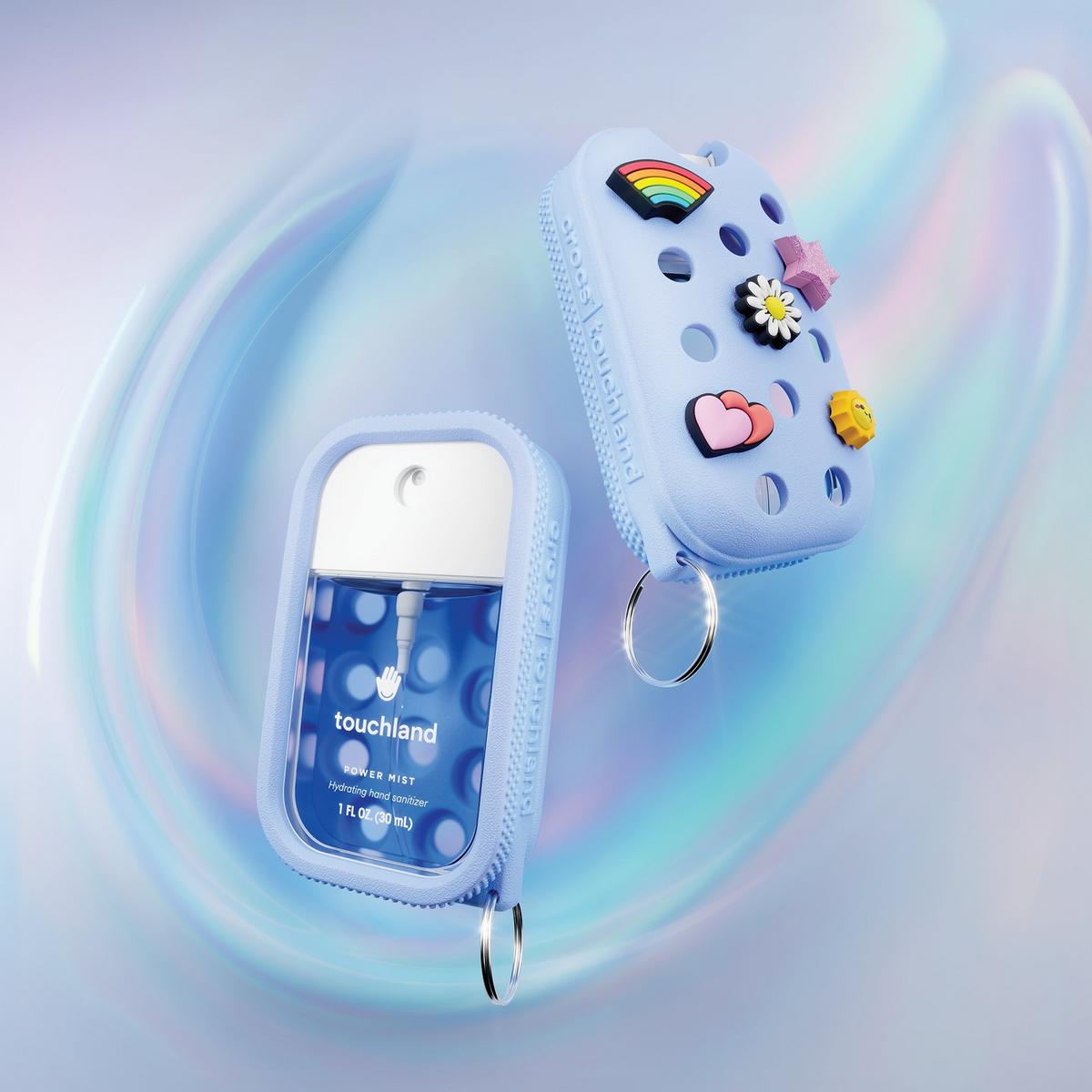 Crocs x Touchland Hand Sanitizer Mist Case - Cloudwave Blue
