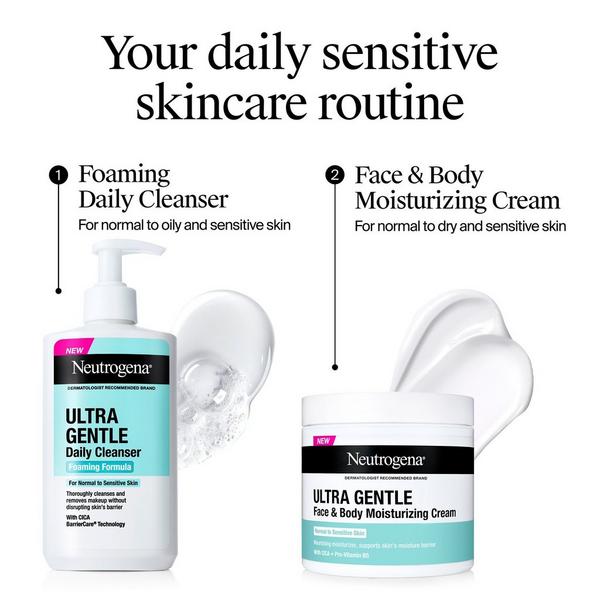 Neutrogena Ultra Gentle Daily Face & Body Moisturizing Cream #8