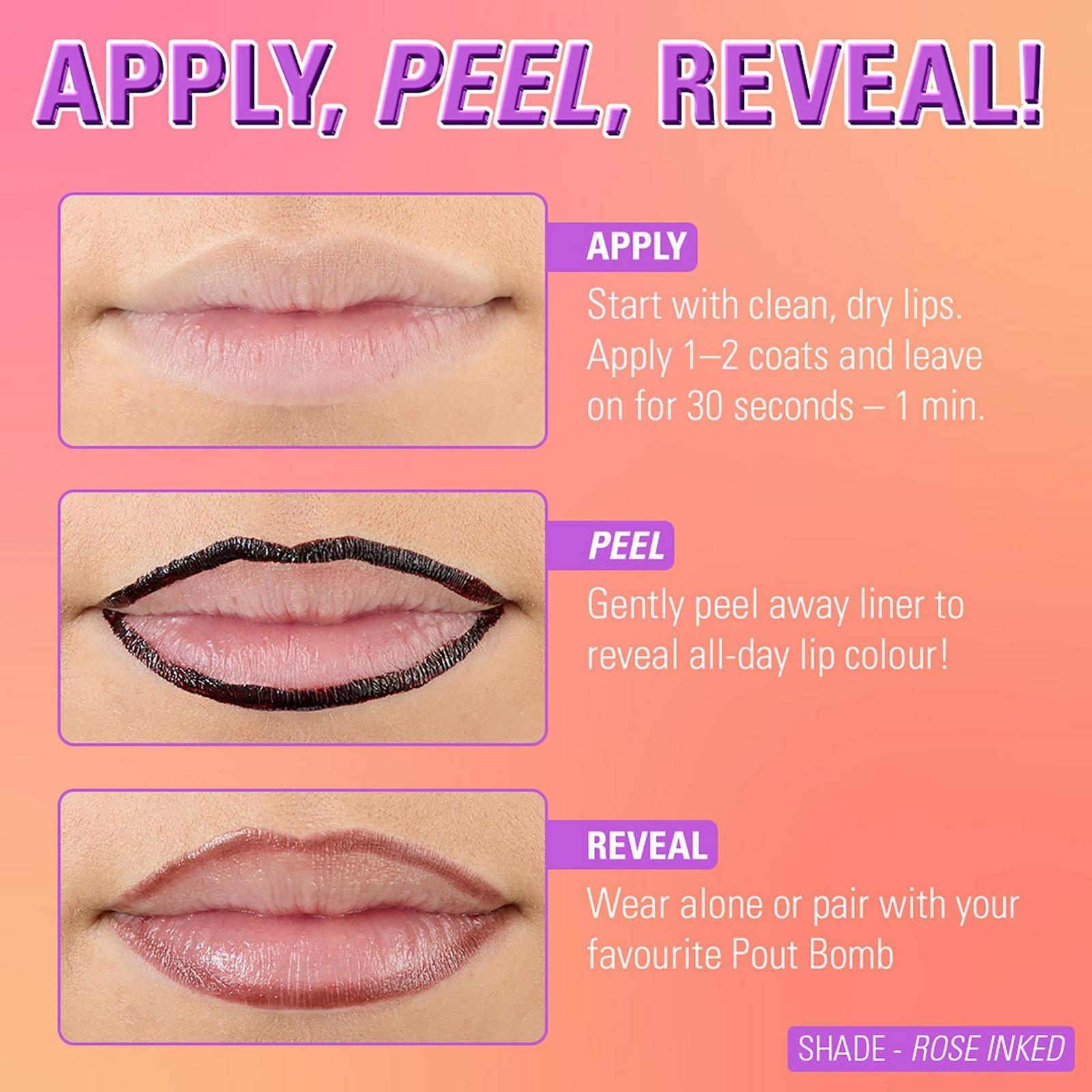 Lip Shift Ink Peel Off Lipliner Stain - Hunny Kiss
