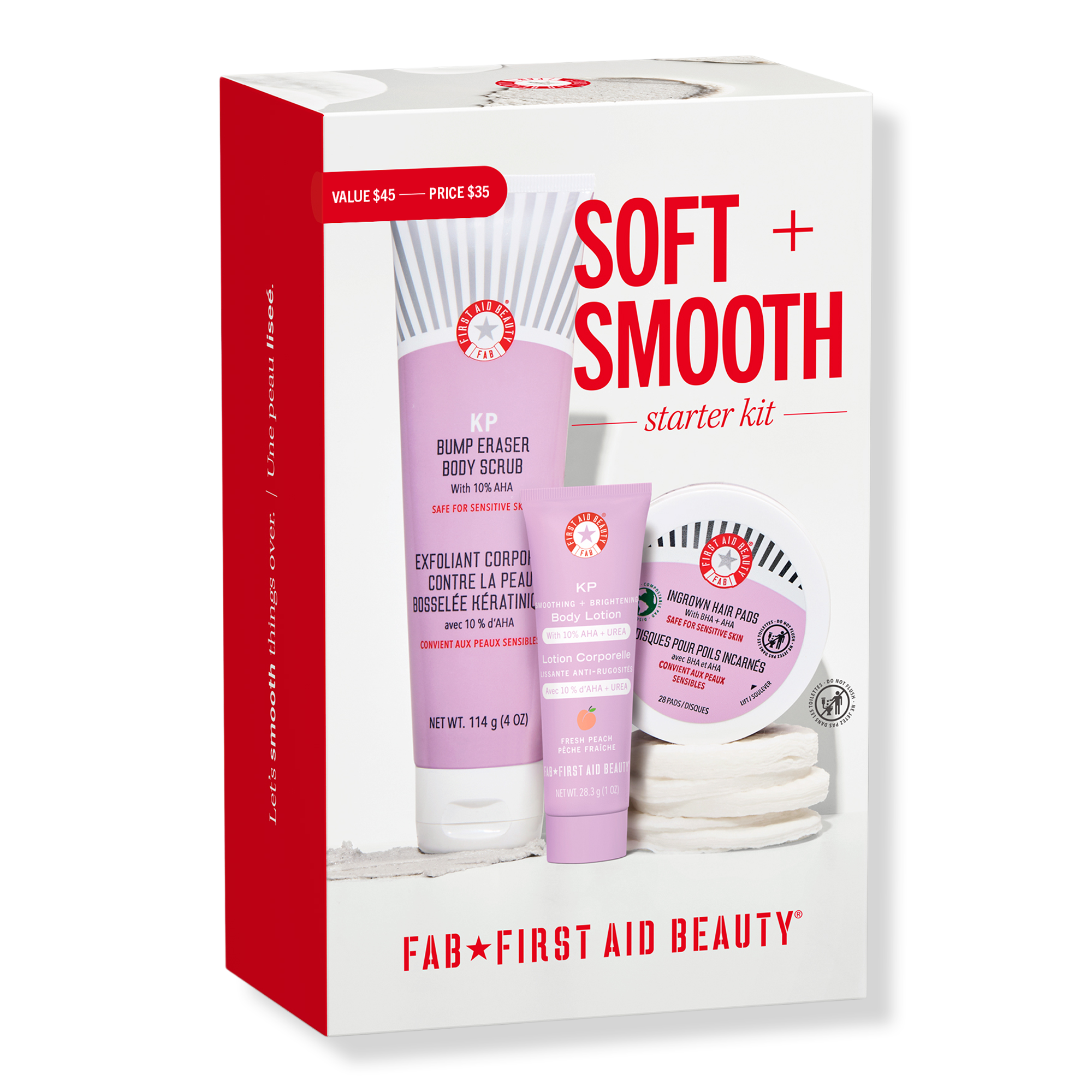 First Aid Beauty Soft + Smooth Starter Kit - Body Bestsellers #1