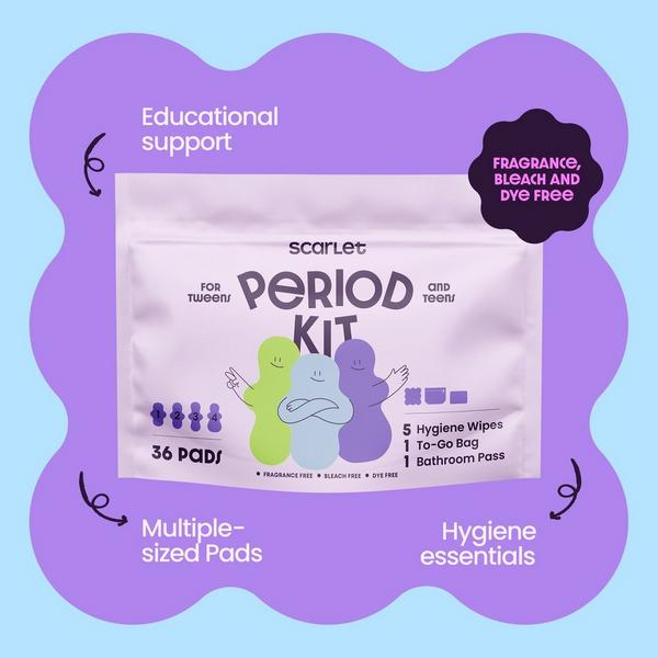 Scarlet by RedDrop Tween Period Kit #4