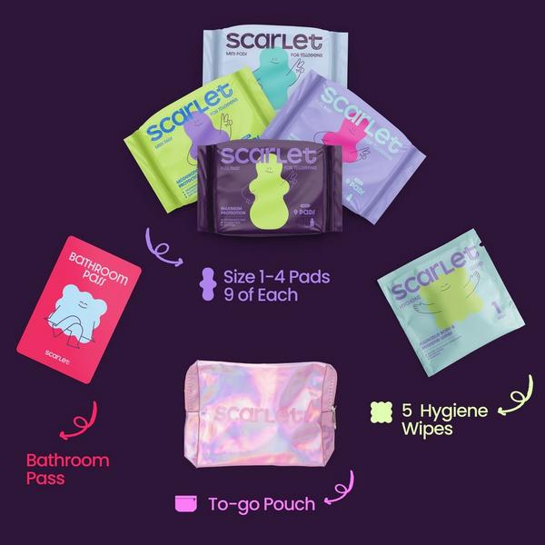 Scarlet by RedDrop Tween Period Kit #6