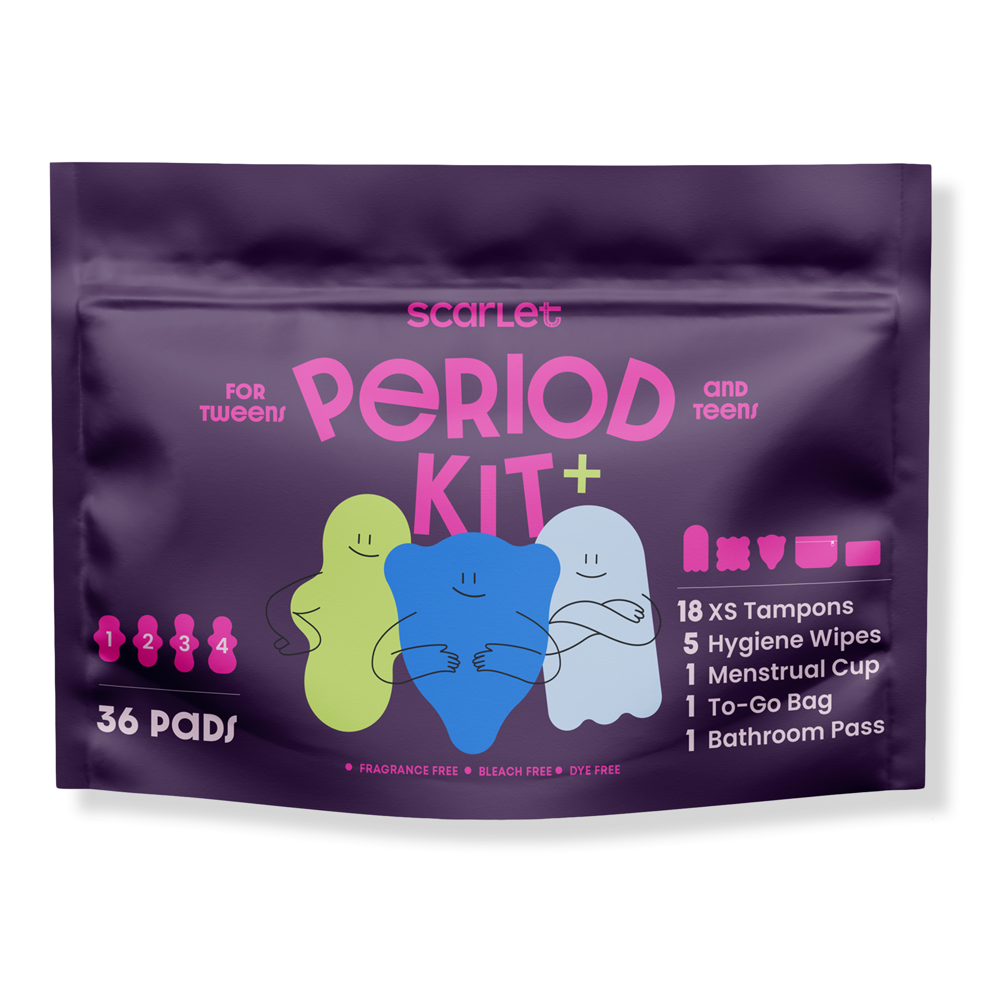 Scarlet by RedDrop Teen Period Kit+ #1