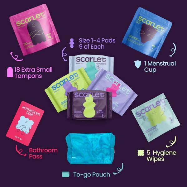 Scarlet by RedDrop Teen Period Kit+ #6