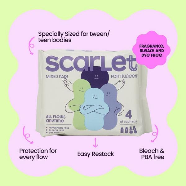 Scarlet by RedDrop Mixed Pads #3