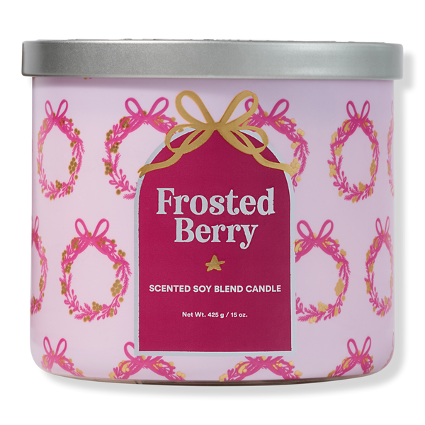 ULTA Beauty Collection Frosted Berry 3-Wick Scented Candle #1