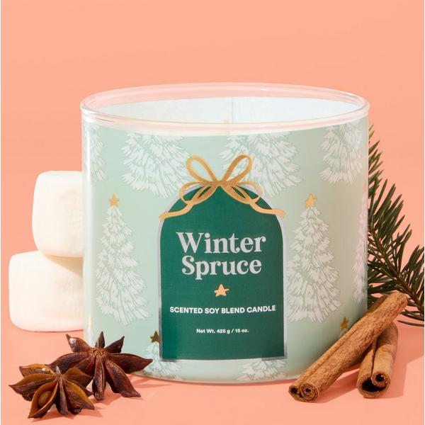 ULTA Beauty Collection Winter Spruce 3-Wick Scented Candle #3