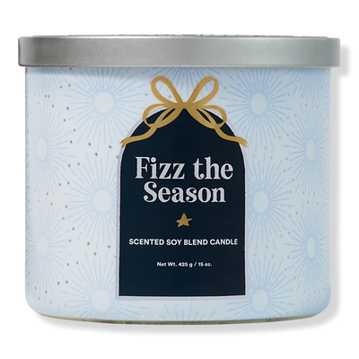 ULTA Beauty Collection Fizz The Season 3-Wick Scented Candle