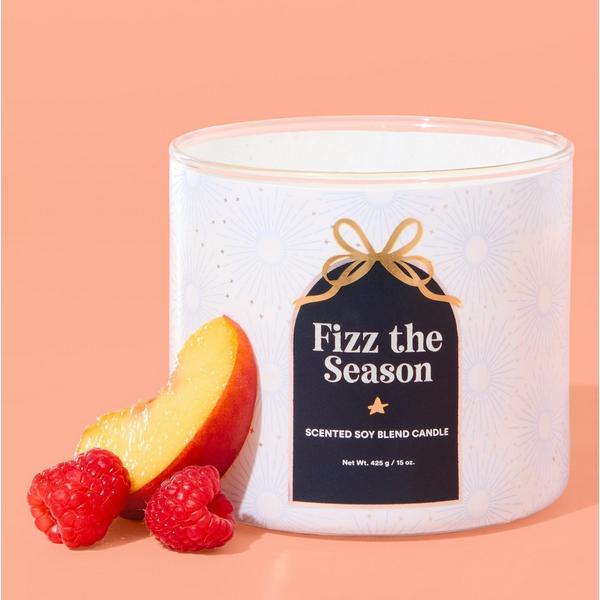 ULTA Beauty Collection Fizz The Season 3-Wick Scented Candle #3