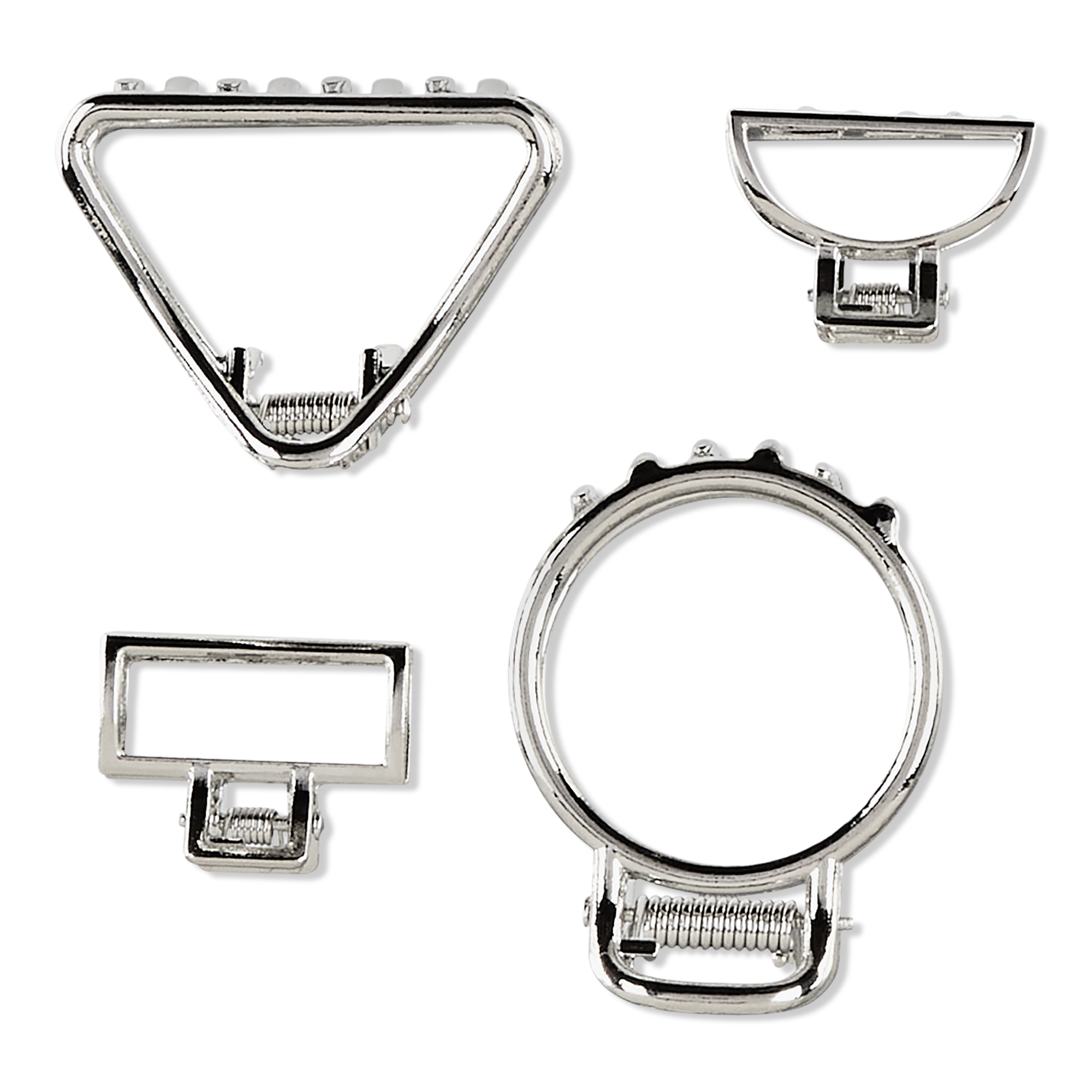 Scünci Primp Mixed Metal Claw Clips #1