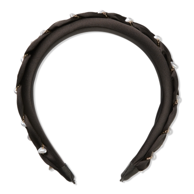 Scünci Elite Black with Pearl Headband