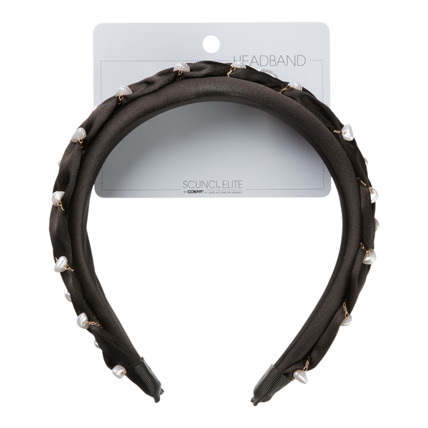 Scünci Elite Black with Pearl Headband #2