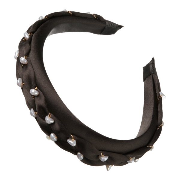 Scünci Elite Black with Pearl Headband #3