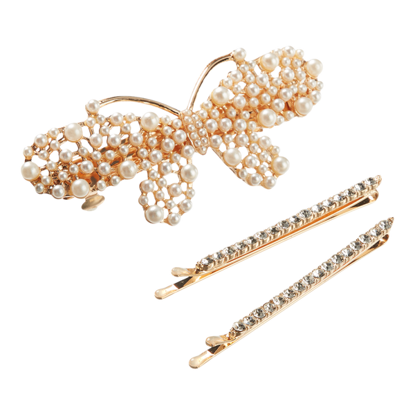 Scünci Elite Barrette and Bobby Pin 3 Piece Set #4