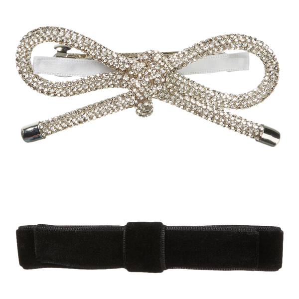 Scünci Elite Crystals/Velvet Mix Salon Clips #2