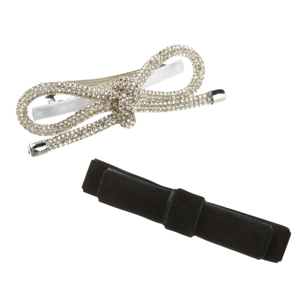 Scünci Elite Crystals/Velvet Mix Salon Clips #3