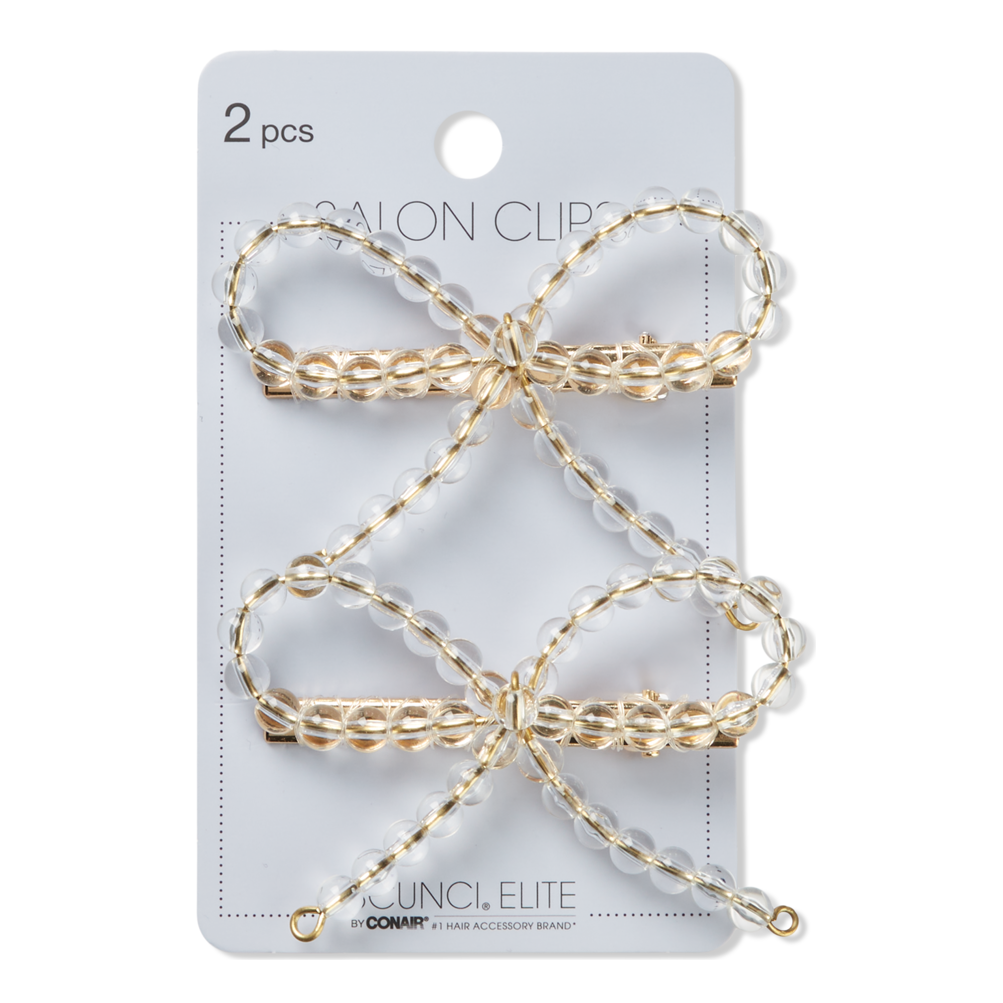 Scünci Elite 6 cm Bow Salon Clips #1