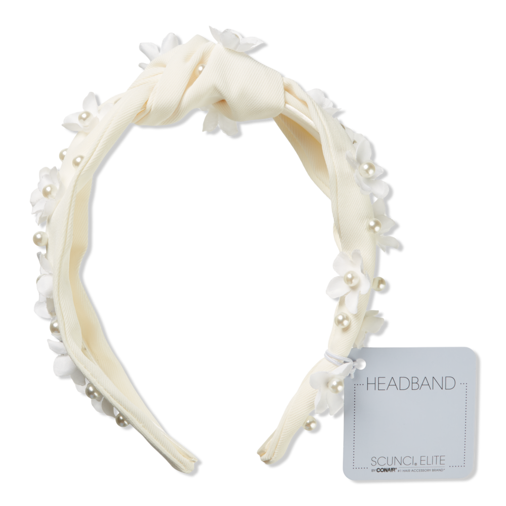 Scunci Elite Floral Pearl Headband