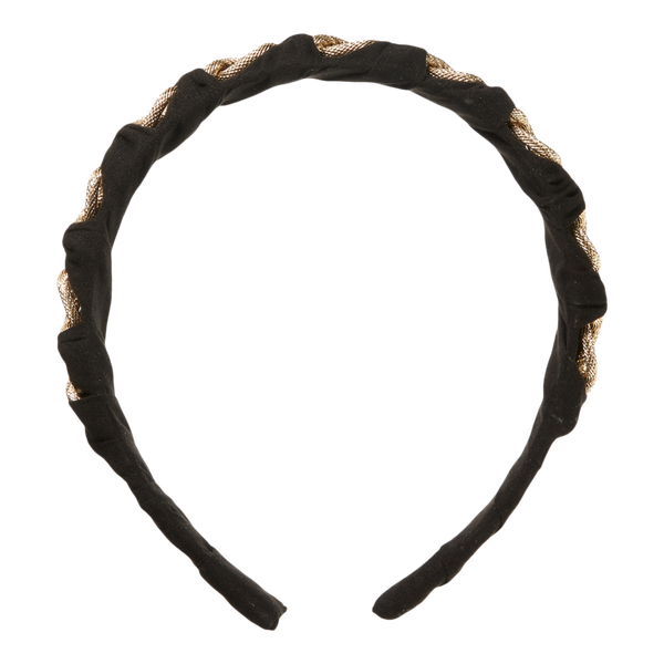 Scünci Elite Black/Gold Headband #2