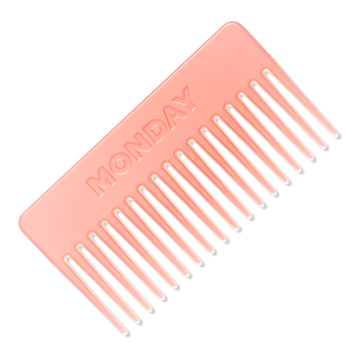 MONDAY Haircare Free Comb with $15 Monday Haircare purchase Free Comb with $15 Monday Haircare purchase