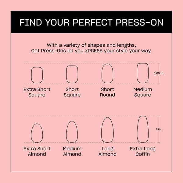 OPI xPRESS/ON Solid Color Press On Nails #7