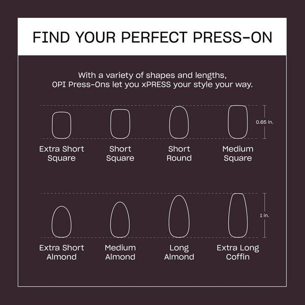 OPI xPRESS/ON Solid Color Press On Nails #7