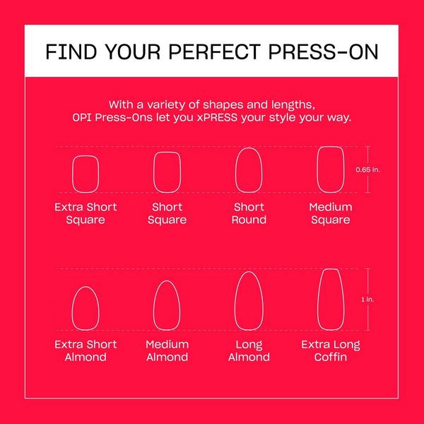 OPI xPRESS/ON Solid Color Press On Nails #7