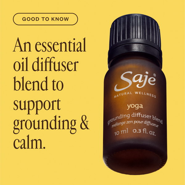 Saje Natural Wellness Yoga Grounding Diffuser Oil Blend #2