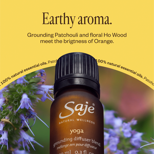 Saje Natural Wellness Yoga Grounding Diffuser Oil Blend #5