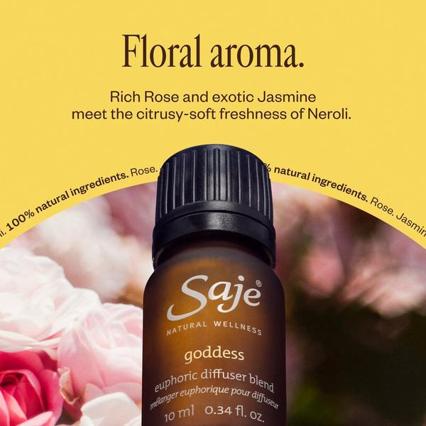 Saje Natural Wellness Goddess Euphoric Diffuser Oil Blend #5