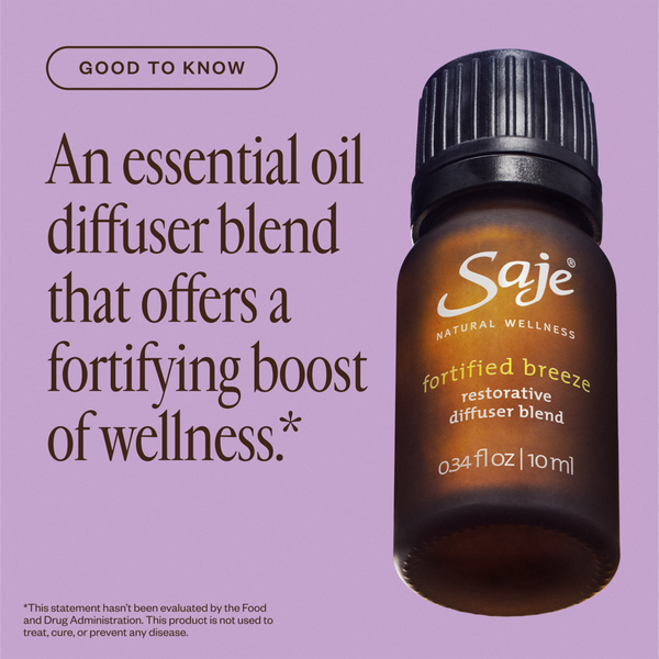 Saje Natural Wellness Fortified Breeze Restorative Diffuser Oil Blend #2
