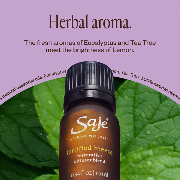 Saje Natural Wellness Fortified Breeze Restorative Diffuser Oil Blend #5