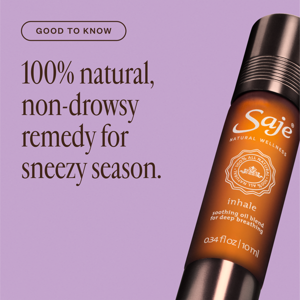 Saje Natural Wellness Inhale Soothing Roll-On Oil Blend For Deep Breathing #2