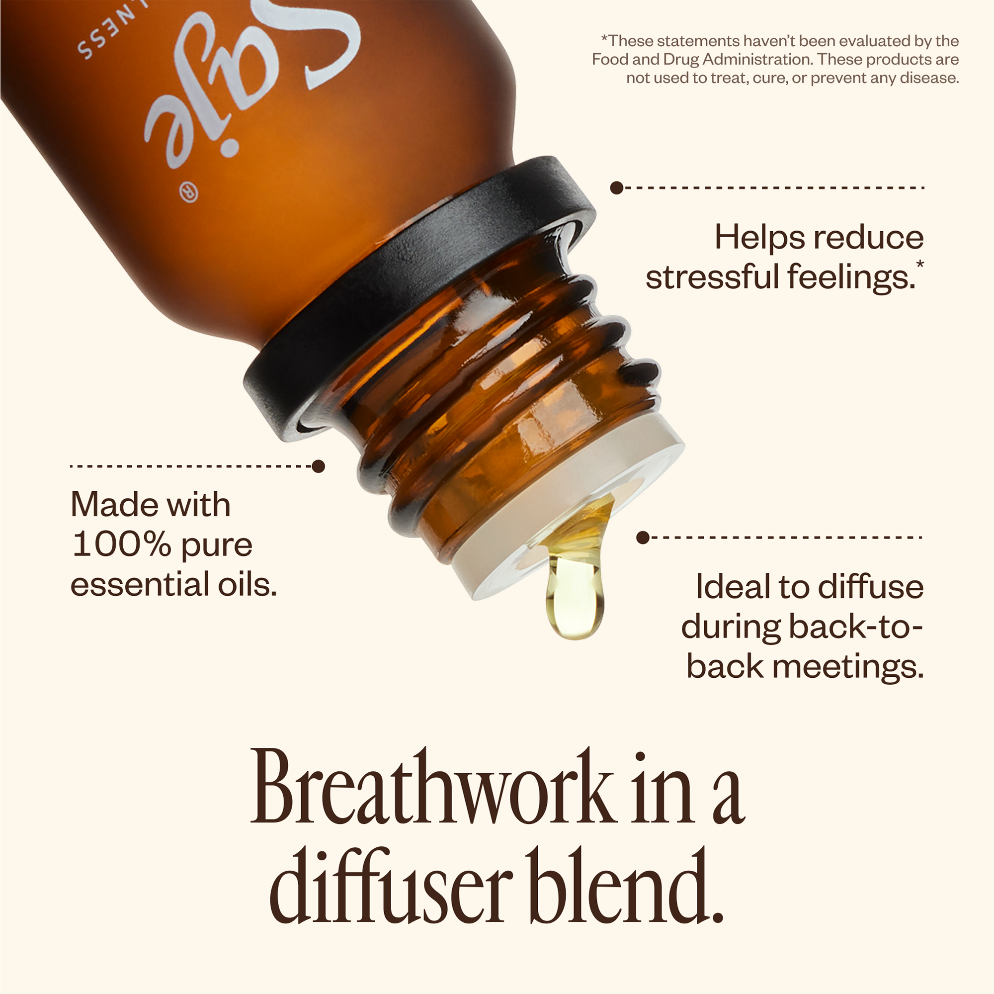 Saje Natural Wellness Deep Breath Diffuser Blend - Thumbnail 5