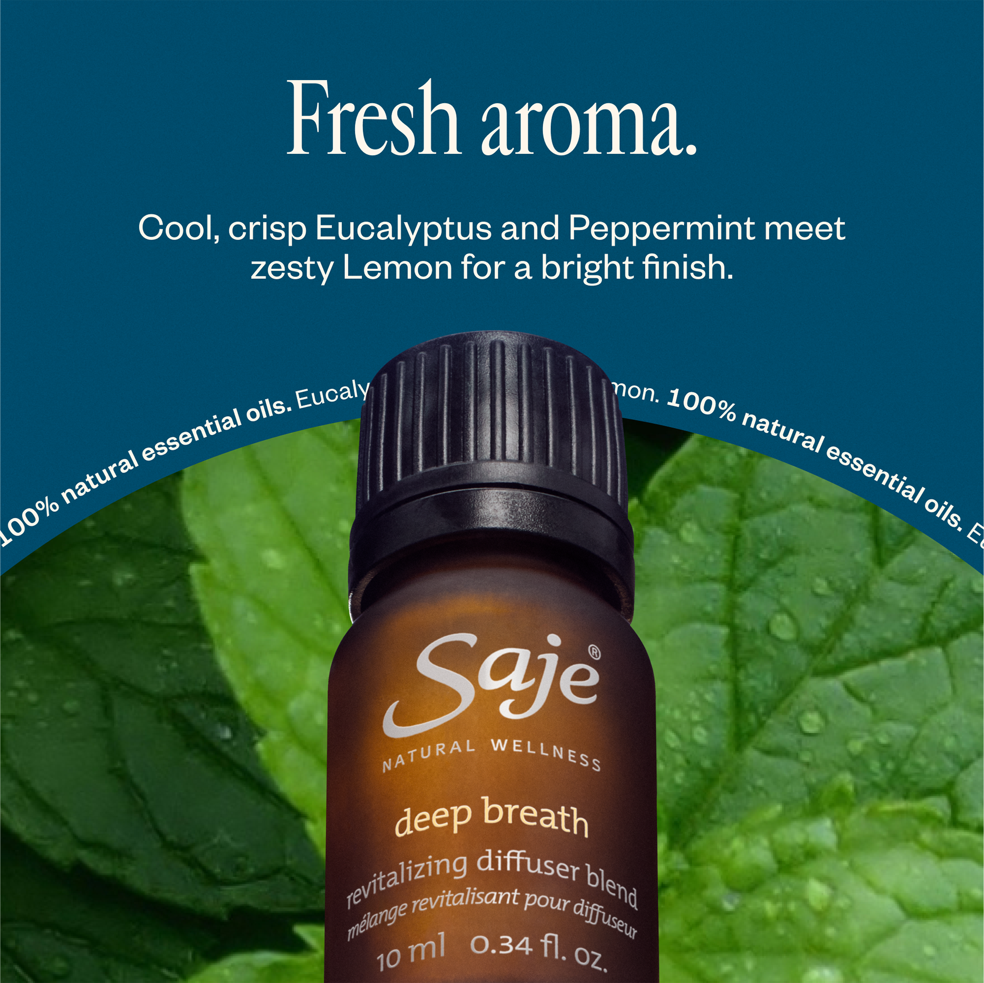 Saje Natural Wellness Deep Breath Diffuser Blend - Thumbnail 4