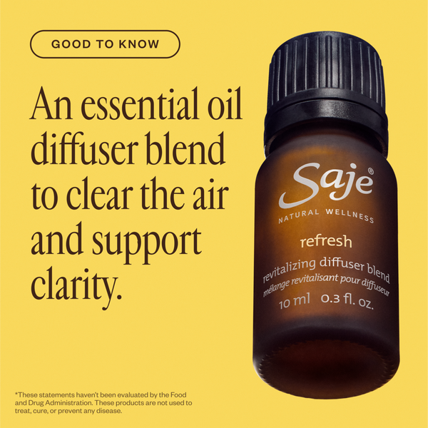 Saje Natural Wellness Refresh Revitalizing Diffuser Oil Blend #2