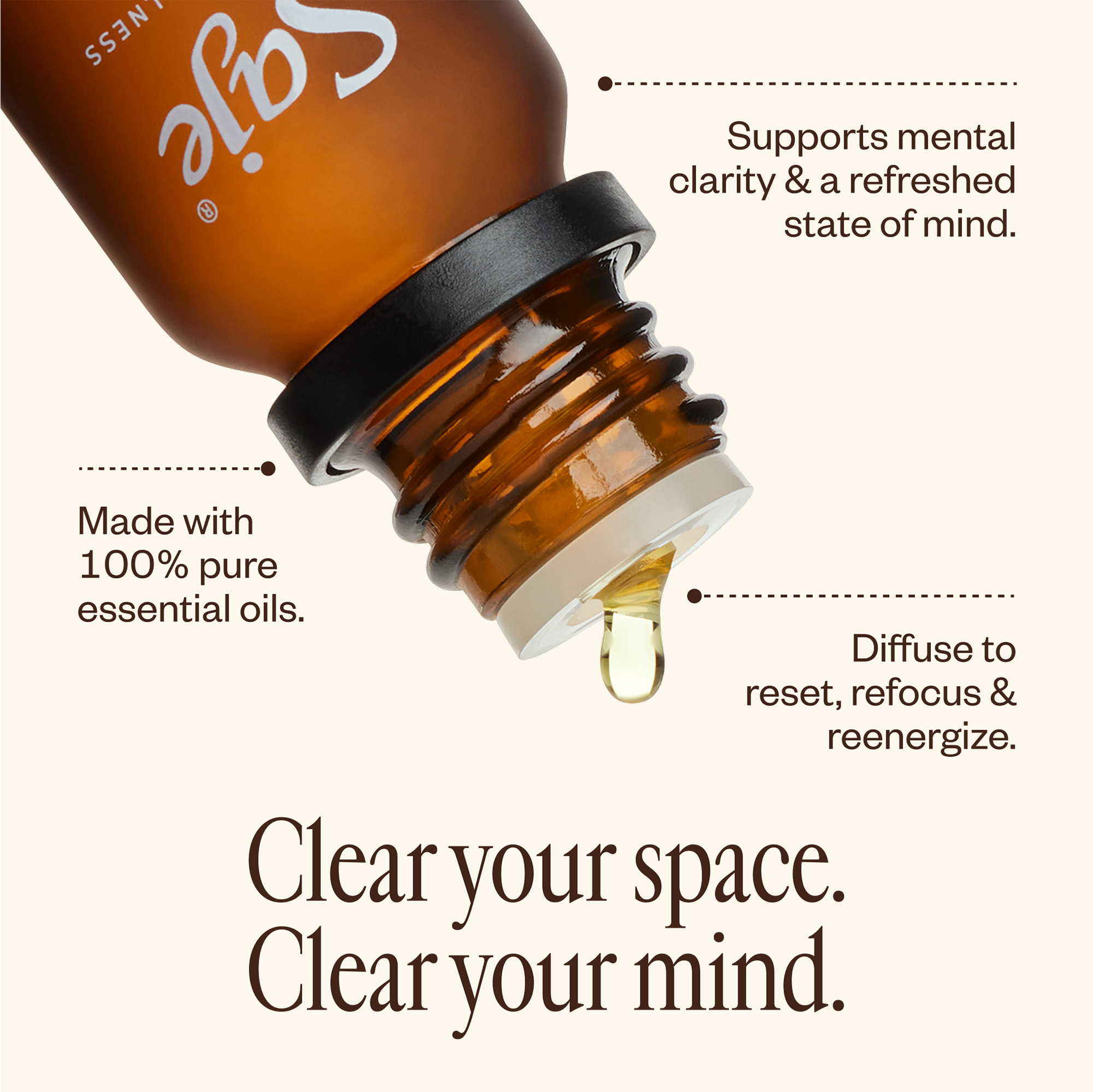 Saje Natural Wellness Refresh Diffuser Blend - Thumbnail 4