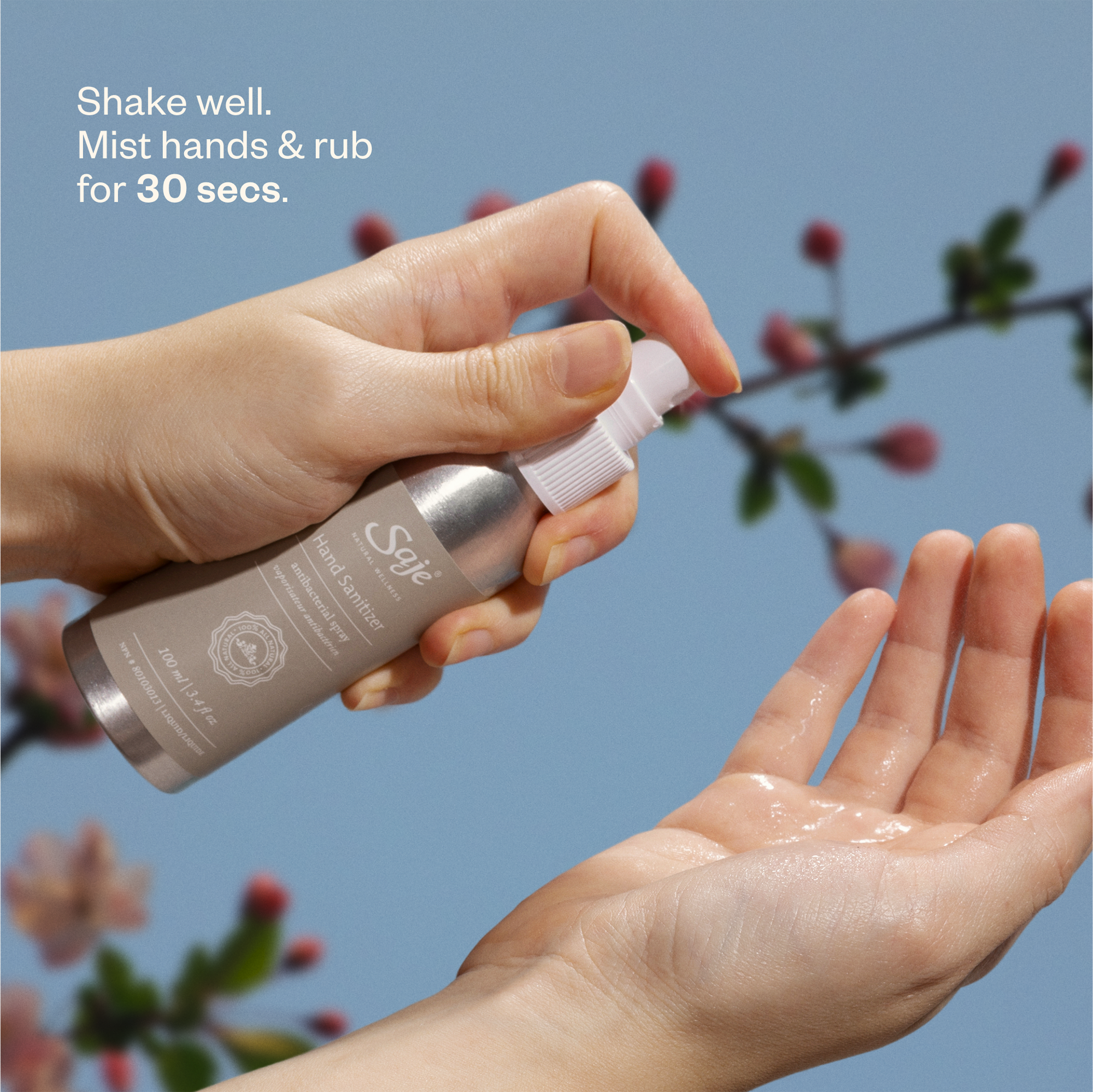 Saje Natural Wellness Hand Sanitizer Spray