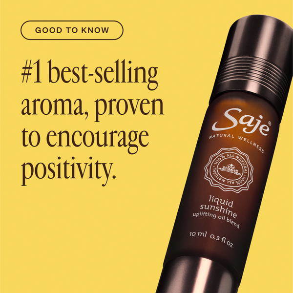 Saje Natural Wellness Liquid Sunshine Uplifting Roll-On Oil Blend #2