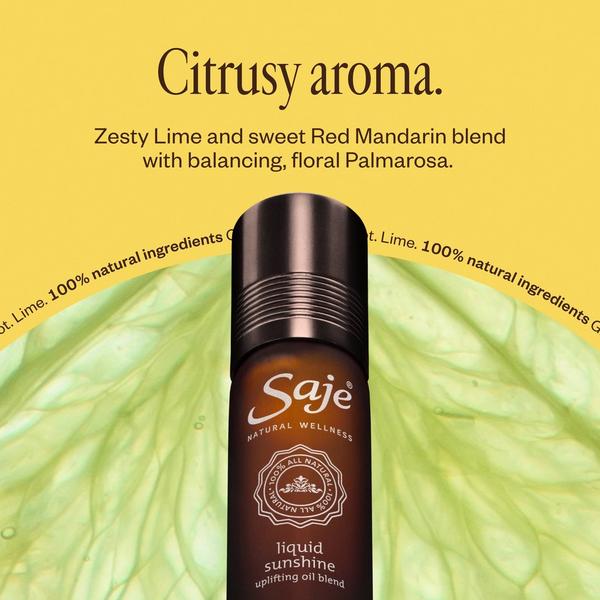 Saje Natural Wellness Liquid Sunshine Uplifting Roll-On Oil Blend #5