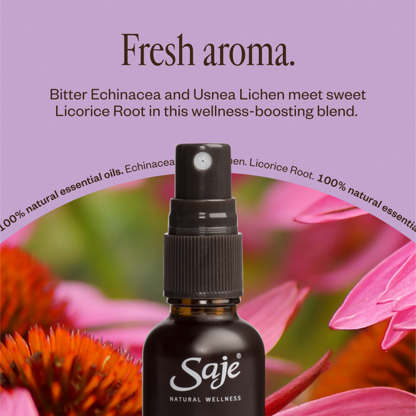 Saje Natural Wellness Echinacea Herbal Spray Supplement #5