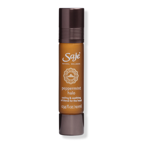 Saje Natural Wellness Peppermint Halo Cooling & Soothing Oil Blend for the Head #1
