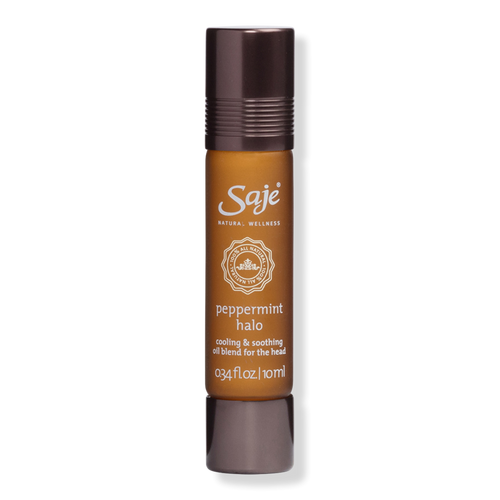 Peppermint Halo Saje ロールオンアロマ Saje Natural Wellness - 0.34 oz Peppermint Halo Cooling