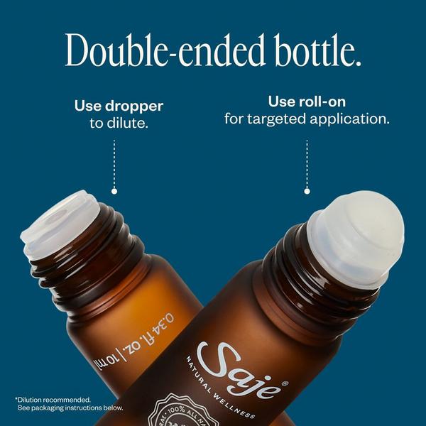 Saje Natural Wellness Stress Release Soothing Roll-On Oil Blend #7